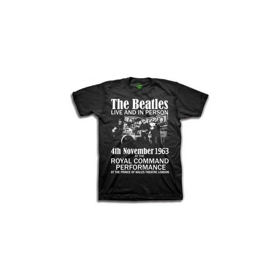 The Beatles Kids T-Shirt: Live & in Person (11-12 Years)