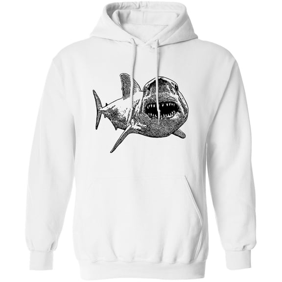 Great White Shark Hoodie (2XL)