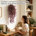 thumbnail image 5 of Artificial Hanging Vines White 3 Pack For Indoor Outdoor Patio Garden Home Wall Decor, 5 of 6