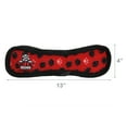 thumbnail image 6 of Tuffy Ultimate Bone Red Paw Durable Plush Squeaky Dog Toy, 6 of 7