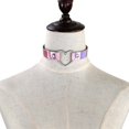 thumbnail image 3 of Ras du Cou pour Femmes Mode Punk Ras du Cou en Faux Cuir pour Dames et Filles, 3 of 10