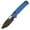 Blue G10 Black Paint Spraying, variant on CJRB Hectare Pocket Folding Knife, J1935-WEBK