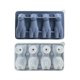 thumbnail image 2 of Alpaca Silicone Ice Cube Tray with Lid, Reusable Freezer Mold for Cocktails, Coffee, Chocolate, Jelly, Fun Novelty Ice Cubes, Easy Release, BPA-Free, Heat Resistant, Kitchen, Party, Bar Accessories, 2 of 7