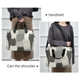 thumbnail image 6 of FORMRS 16" Laptop Sleeve Bag Carrying Case with Handle Travel Shoulder Briefcase, Gray Cute Cats, 6 of 8