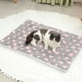 thumbnail image 3 of Tnobhg Soft Cat Bed Mats Sleeping Pad Double-sided Easy to Clean Star Patterns Thickened Pad for Cats Small Dogs, 3 of 8