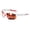 Orange Red, variant on Sports Polarized TR90 Anti-Collision Cycling Fishing Sunglasses
