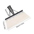 thumbnail image 3 of Uuiauoio Flat Shovel, Ice Scraper, Snow Shovel, Floor Scraper, Heavy Duty Ice Chopper, Multifunctional Weed Removal Tool for Driveway, Walkway, Garden and Outdoor Cleaning(Without handle), 3 of 6