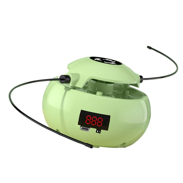 Máquina de saltar inteligente inalámbrica con control remoto de 4.1 x 3.3 pulgadas para fitness, ligera, 10 velocidades ajustables y rotación