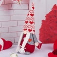 thumbnail image 3 of Aosijia Valentine Gnomes Plush Decor, Scandinavian Tomte Gifts for Birthday Christmas Valentines, 2 Pack, 3 of 7