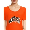 thumbnail image 5 of Time and Tru Women's Maternity Graphic Tee with Short Sleeves, Sizes S-XXL, 5 of 6