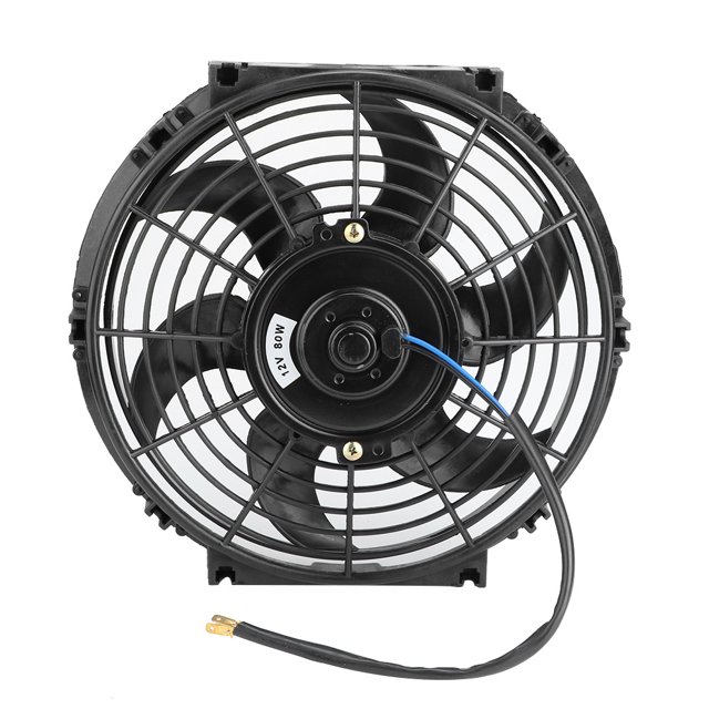 Ventilador Eléctrico Ventilador Delgado 10in Radiador Eléctrico Ventilador Delgado Push / Pull 12V Con Accesorios De Instalación ANGGREK Electric Fan