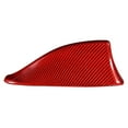 thumbnail image 2 of Accesorio de cubierta de antena de fibra de carbono de calidad apto para coche F10 09-16 rojo, 2 of 8