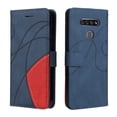thumbnail image 4 of Compatible LG K51 Case, Leather Wallet Case Stand View Magnetic Clasp Book Flip Folio Phone Cover - Blue, 4 of 5