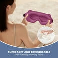 thumbnail image 4 of Sleep Master Deep Rest Sleep Mask - Luxury Eye Mask for Sleep, for Extensions & Uninterrupted Slumber, 4 of 7