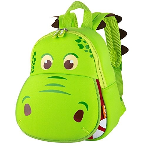 Mochila de Dinosaurio Yisibo Impermeable Verde