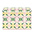 thumbnail image 7 of Yayeee Collapsible Cube Storage Bin with Lid Fabric Closet Decorative Basket with Handles, Yellow Symmetrical Stars, 7 of 7