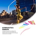 thumbnail image 3 of 10pcs Gymnastics Ribbons Dance Ribbons Performance Prop Ribbons (Assorted Color), 3 of 8