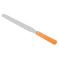 thumbnail image 2 of Espátula de acero inoxidable madera recta spatula pastel de hielo decoración herramienta suave para hornear pasteles, 2 of 7