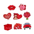 thumbnail image 4 of 8 piezas de del Día de San Valentín, tarjetas de papel, recuerdos de fiesta, paquete de dulces decorativos, envoltorio de dulces para fiesta, 4 of 10