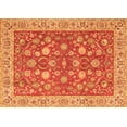 thumbnail image 1 of Ahgly Company Indoor Rectangle Persian Orange Traditional Area Rugs, 8' x 12', 1 of 1