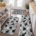 thumbnail image 2 of Gray Dinosaurs Camouflage Pattern Kitchen Rugs Sets Of 3,Kitchen Runner Rugs Non Skid Washable,Decorative Kitchen Floor Mats for Kitchen,Sink,Laundry,17"x30"+ 17"x47" + 17"x59", 2 of 6