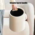 thumbnail image 7 of Hvmvliv Kitchen Trash Can Detachable 2-Layer Trash Can Small Trash Can Garbage Can For Home/Office Wastebasket 12L White, 7 of 7
