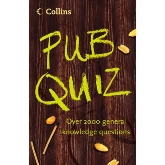 Collins Pub Quiz Book, (Paperback)