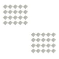 thumbnail image 2 of ZheElen 20 Pcs Porte-Pièces en Plastique pour Collection de Pièces Polyvalent et Robuste Transparent 19 24 29 34 39mm 2Set, 2 of 6