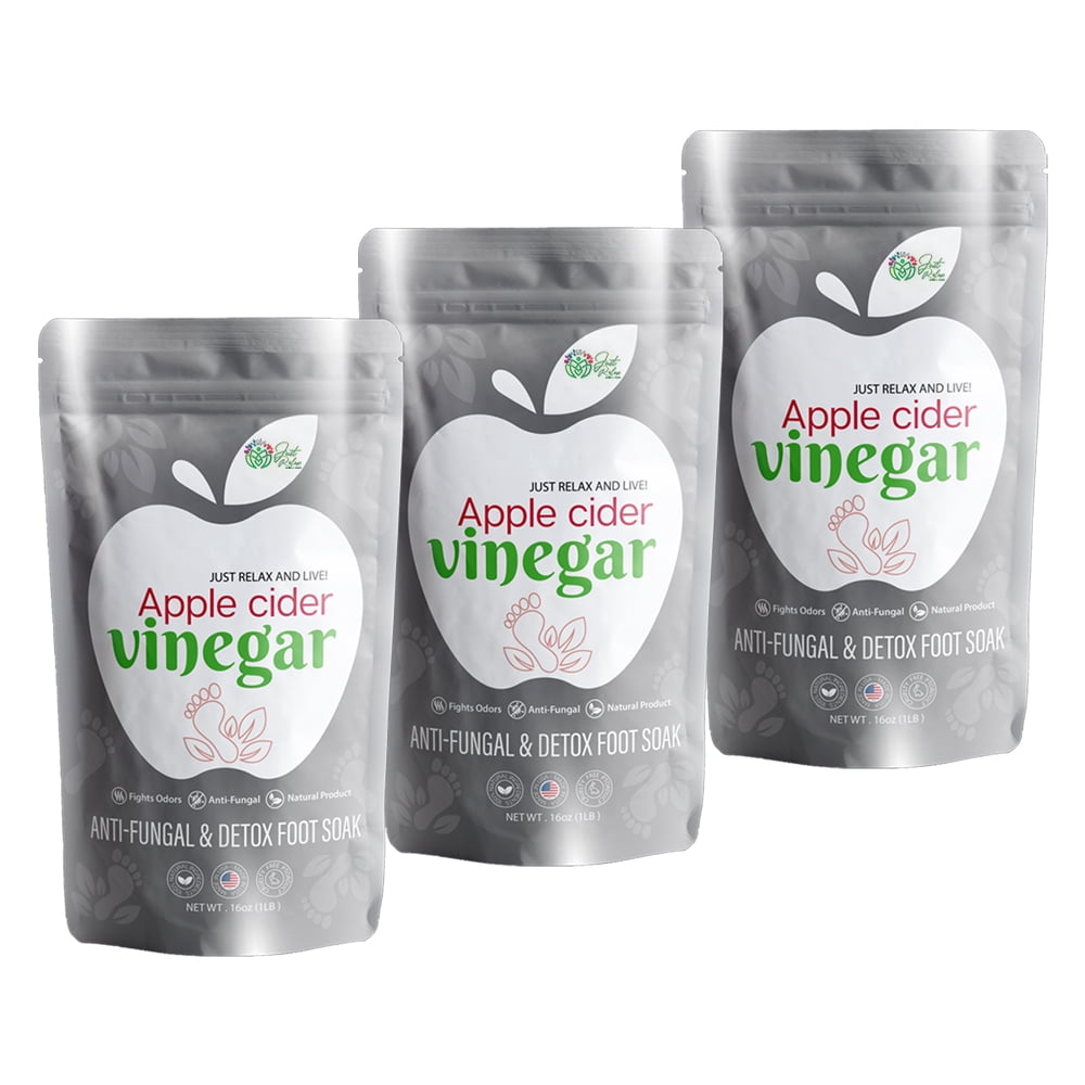 Apple Cider Vinegar Foot Soak & Detox for Tired Achy Feet, Dry Skin