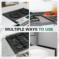thumbnail image 4 of Heat Resistant Stove Gap Filler 2-Pack, 21 Inch Silicone Stove Guard, 4 of 7