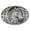 Silver, variant on Horse Head Oval Belt Buckle for Men Antique Horse Head Belt Buckle, Classic Horse Animal Western Belt Buckle