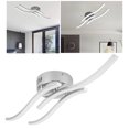 thumbnail image 4 of Ceiling Light, High Brightness Wavy Ceiling Lamp Sturdy Fashionable Low Light Decay White Light  for Light Fixture for Indoor Lighting, 4 of 7