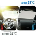 thumbnail image 4 of SHIQI-Windshield Sun Shade for Nissan Sentra 2014-2019 Foldable Sun Visor Protector for Sentra Accessories Sunshade Car Front Window Sunshades Blocks UV Rays, 4 of 4