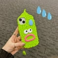 thumbnail image 4 of for iPhone 14 Pro Case, 3D Soft Silicon Funny and Silly Weird Bitter Gourd Stupid Face Phone Cases, Ugly Phone Case Swap Challenge Gifts with Friends, 4 of 11
