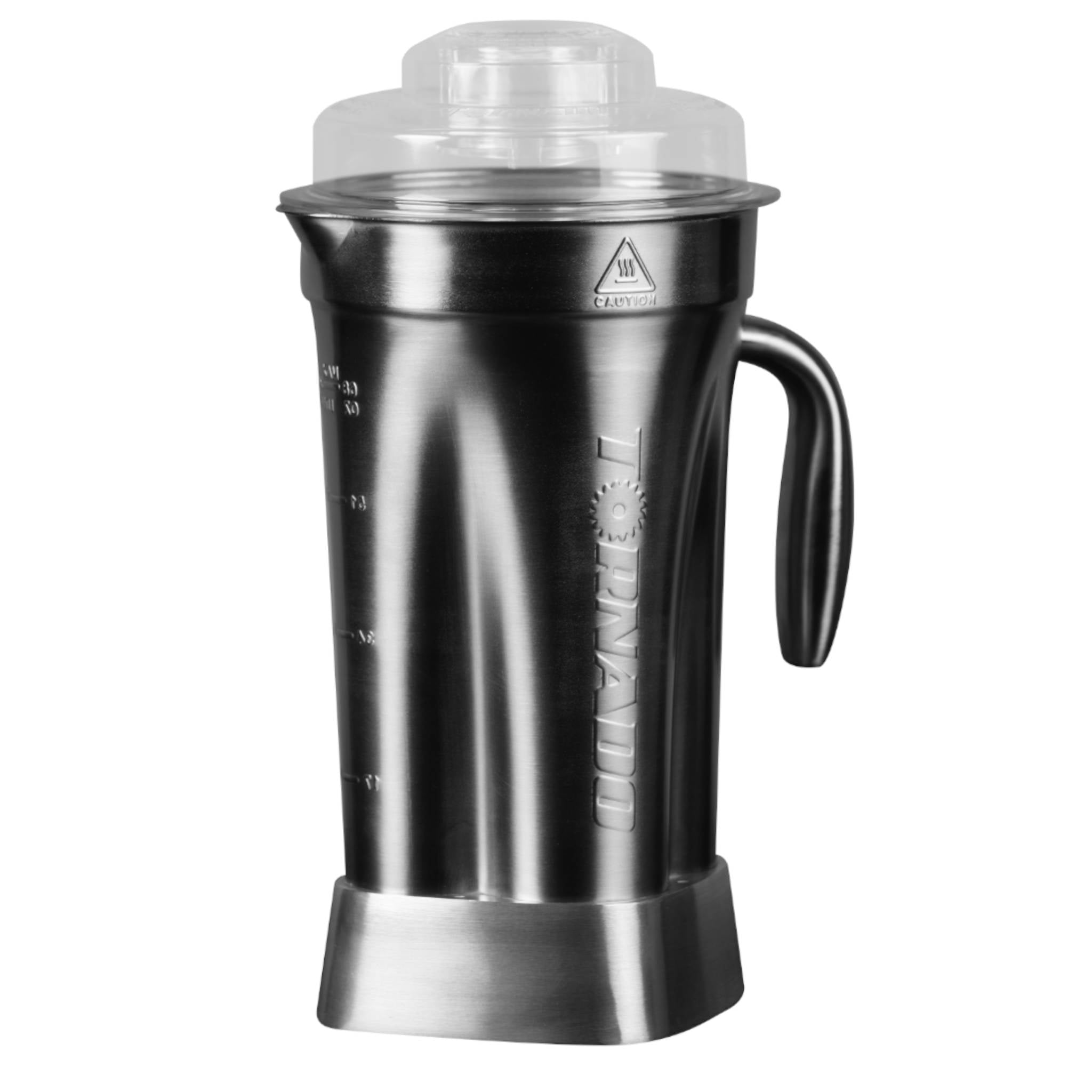 TORNADO High-Performance Stainless Steel Blender / 68 fl. oz. Stainless Steel Container / 1800 Watts / Plastic-Free