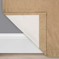 thumbnail image 3 of Eclipse Allure Draft Stopper, 100% Blackout Grommet Top Curtain Panel, Taupe, 50 x 95, 3 of 8