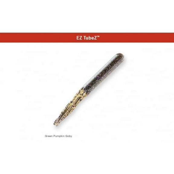 Z Man EZ Tubez 4'' Green Pumpkin Goby 6pk