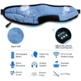 thumbnail image 3 of Antifaz Para Dormir Con Bluetooth Ajustable Musica Relajante Color Negro, 3 of 8