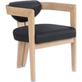 thumbnail image 1 of Meridian Furniture Carlyle Black Dining Chair, 1 of 11