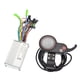 thumbnail image 1 of Neries Scooter Handy Installation Material Premium Material Acceso retroiluminado Confirmación de medidor de velocidad Sencillo para leer Modelos surtidos Exhibición de bicicletas E Inevent OD003214-00B, 1 of 7