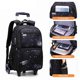 thumbnail image 5 of Mochila Rodante para niños mochila para niños mochila conruedas mochila con bolsas de libros con bolsa de lápiz de almuerzo, 5 of 7