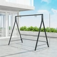 thumbnail image 3 of Outsunny Swing Stand, Metal Swing Frame, 528 LBS Weight Capacity, Black, 3 of 10