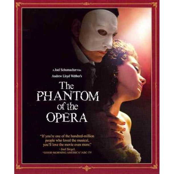Andrew Lloyd Webber Est le Fantôme de l'Opéra Disque Blu-ray