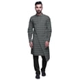 thumbnail image 1 of Atasi Kurta Pyjama de Designer pour Hommes Ensemble Kurta Angrakha Imprimé Vêtements d'Été, 1 of 3