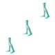 thumbnail image 5 of Calcetines Qarigey 4 piezas 32cm hasta El muslo fruta verde, 5 of 6