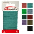thumbnail image 3 of Miles Elastic Braided Flat Elastic, Braided Elastic, Strong Elastic, Elastic Sewing 1/4" (6,35 mm) by 5,46 Yards(5 Meter) | Strong Elastic/Machine Washable and Dryable | Oeko-TEX certificated | Aqua, 3 of 3