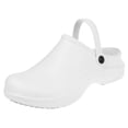 thumbnail image 4 of Hombres Mujeres Cocinero Enfermera Zapatos Zuecos con Correa Antideslizante 2 Colores 38 Sunnimix Zapatos unisex, 4 of 8