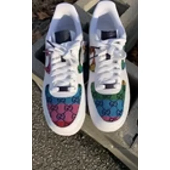 Nike Air Force 1 Custom Taste The Rainbow