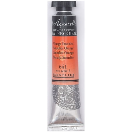 UPC: 3046450116813 | Sennelier French Artists Watercolor 21ml Tube Sennelier Orange S2