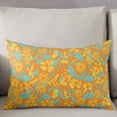 thumbnail image 3 of Fall Flowers Throw Pillow Cover 12 x 20 Inch Decorative Pillow Cover Orange Farmhouse Flowers Leaves Ethnic Lumbar Pillowcase Seasonal Rectangle Cushion Case for Couch Sofa Bed Living Room, 3 of 7
